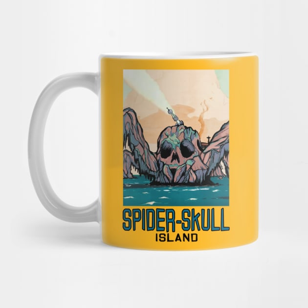 Visit Spider-Skull Island by RocketPopInc